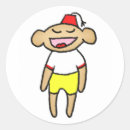 Search for smiling monkey stickers Ape