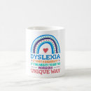 Search for dyslexia mugs Awareness