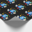 Search for space cat wrapping paper Kids