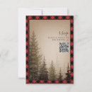 Search for trees rsvp cards Woodland