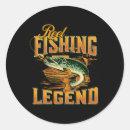 Search for fishing legend stickers Humour