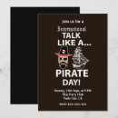 Search for pirate day invitations Talk like a pirate