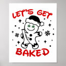 Search for funny baking posters Dabbing santa claus