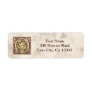 Search for monogram o return address labels Initial