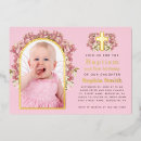 Search for 1st birthday and christening invitations Floral