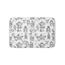 Search for novelty bath mats White