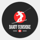 Search for funny skier stickers Ski trip