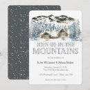 Search for cabin wedding invitations Winter
