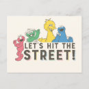 Search for sesame street characters postcards Colourful