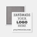 Search for square logo magnets Black and white