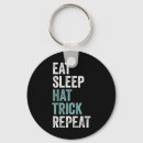 Search for eat sleep hockey key rings Team