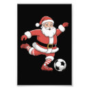 Search for soccer posters Santa