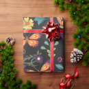 Search for folk art wrapping paper Floral