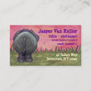 Search for elephant business cards Pink