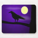 Search for raven mouse mats Halloween