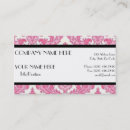 Search for damask appointment cards Floral