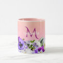 Search for violet flower mugs Purple