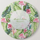 Search for tropical wedding badges Watercolor