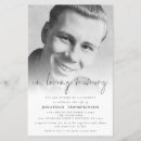 Search for funeral party invitations Minimalist