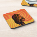 Search for microphone coasters Retro