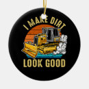 Search for construction vehicle christmas tree decorations Excavator