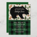 Search for lumberjack baby boy shower invitations Green
