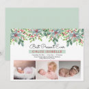 Search for boho birth announcement cards Boy or girl