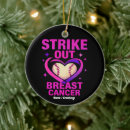 Search for breast cancer awareness christmas tree decorations Women