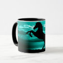Search for black and teal mugs Water