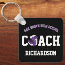 Search for volleyball player key rings Coach