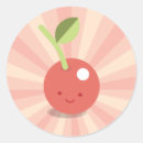 Search for kawaii cherry stickers Illustration