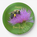 Search for bee happy plates Birthday