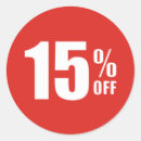 Search for 15 percent off Sale