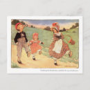 Search for vintage nursery rhymes postcards Mother goose
