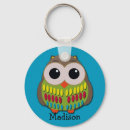 Search for blue owl round key rings Red