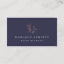 Search for rose blue business cards Simple