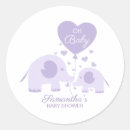 Search for elephant love stickers Baby shower
