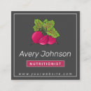 Search for beet business cards Dietician