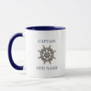 Search for captains wheel mugs Boat captain