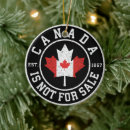 Search for canadian maple leaf christmas tree decorations Patriotic