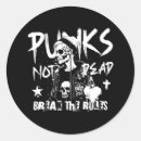Search for punks stickers Punks not dead