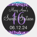 Search for light purple stickers Sweet sixteen