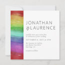 Search for gay pride wedding invitations Love is love