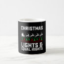 Search for christmas lights mugs Santa