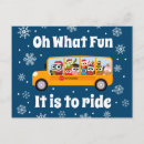 Search for school bus christmas cards Winter