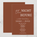 Search for chic rehearsal dinner invitations The night before