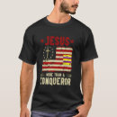 Search for more than conquerors tshirts Flag