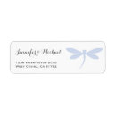 Search for dragonfly return address labels Modern