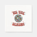 Search for christmas paper napkins Red and green