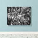 Search for black and white forest art Woodland